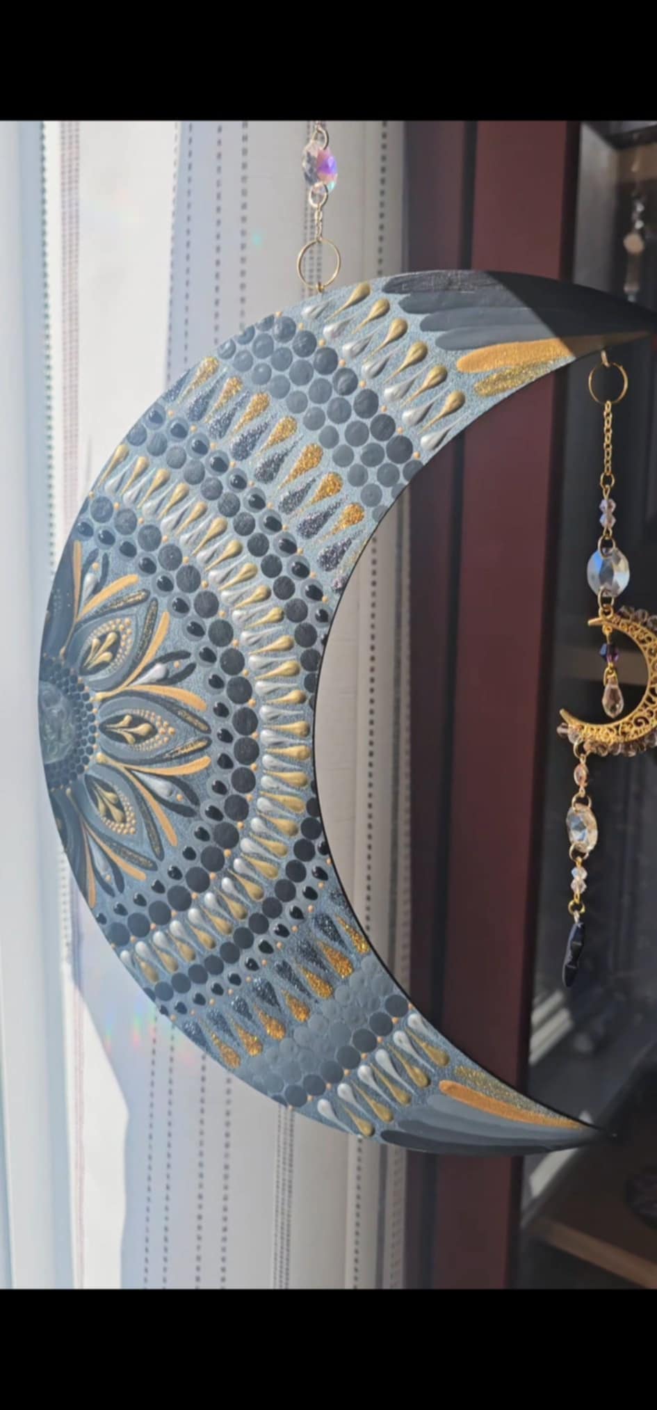 Large Moon Suncatcher