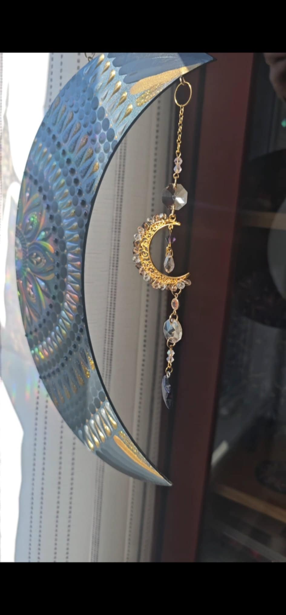 Large Moon Suncatcher