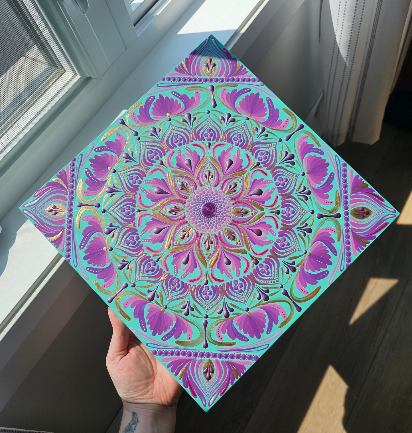 12" Diamond Mandala