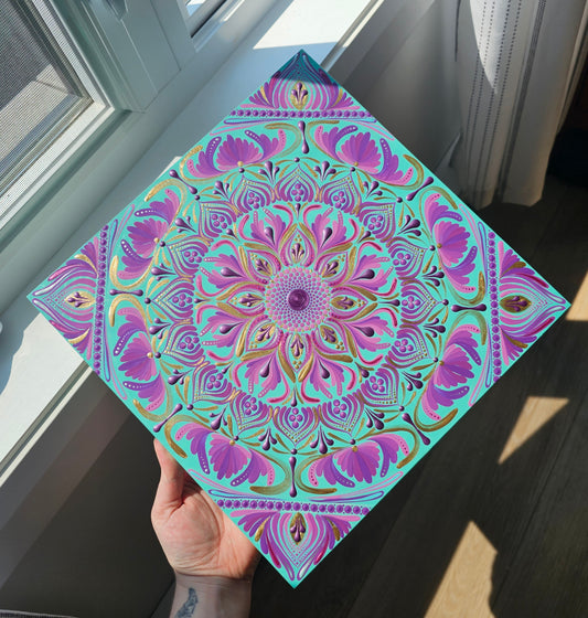 12" Diamond Mandala
