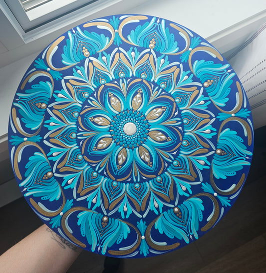 Blue Mandala 14 inch