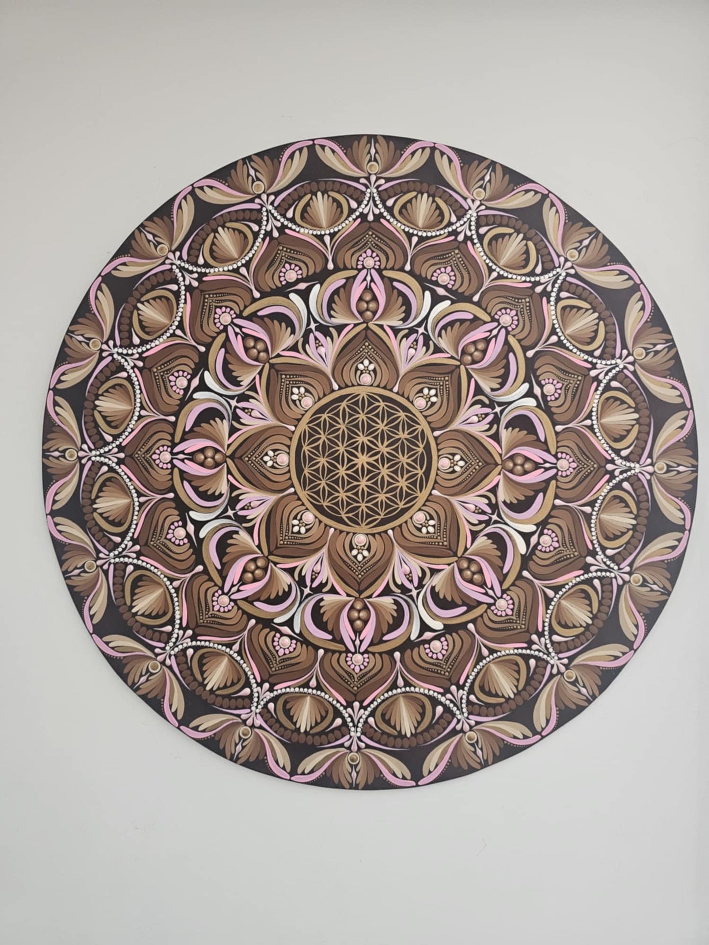 Sacred Feminine 24 inches on wood