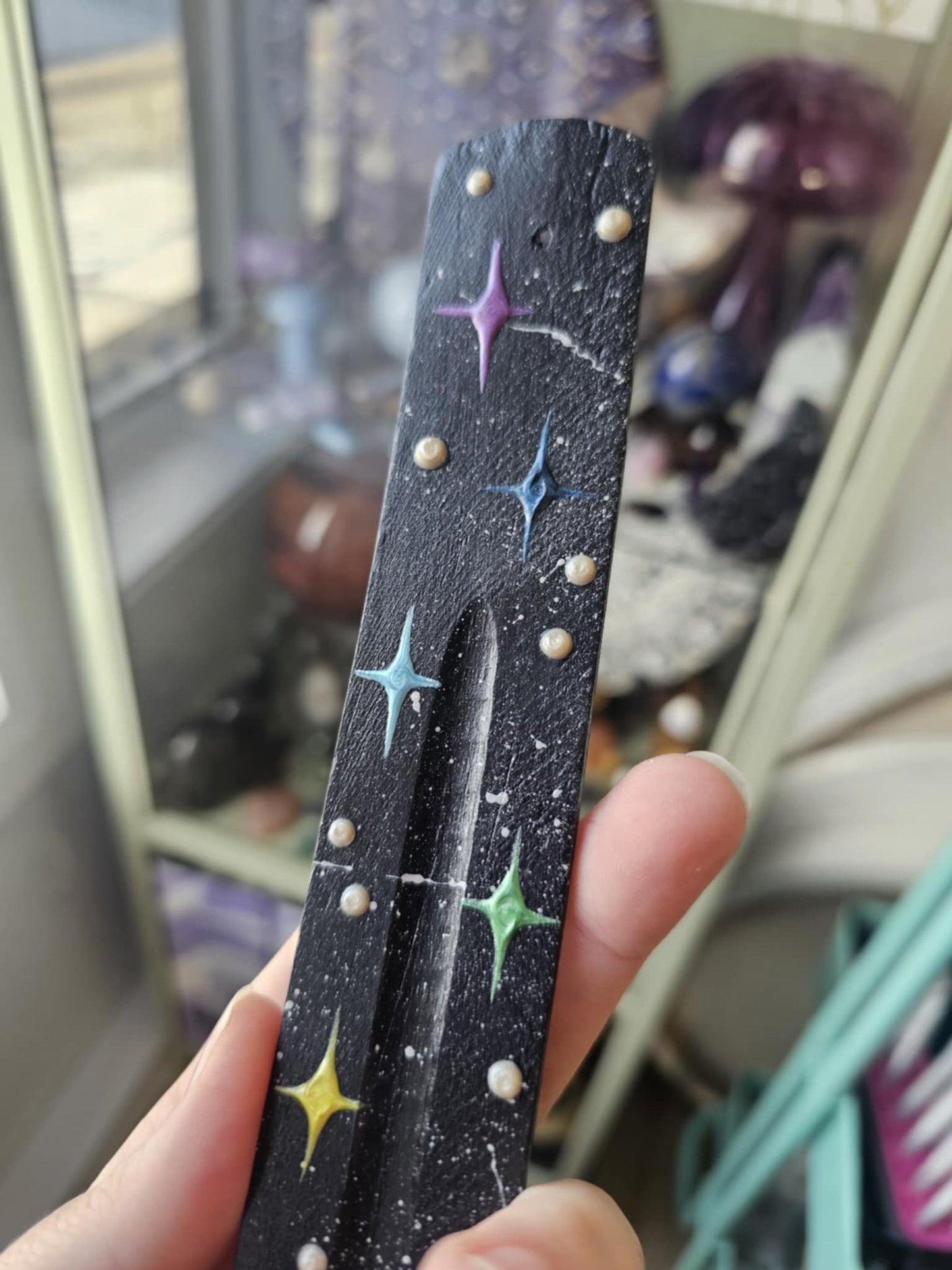 Chakras Star Incense Holder