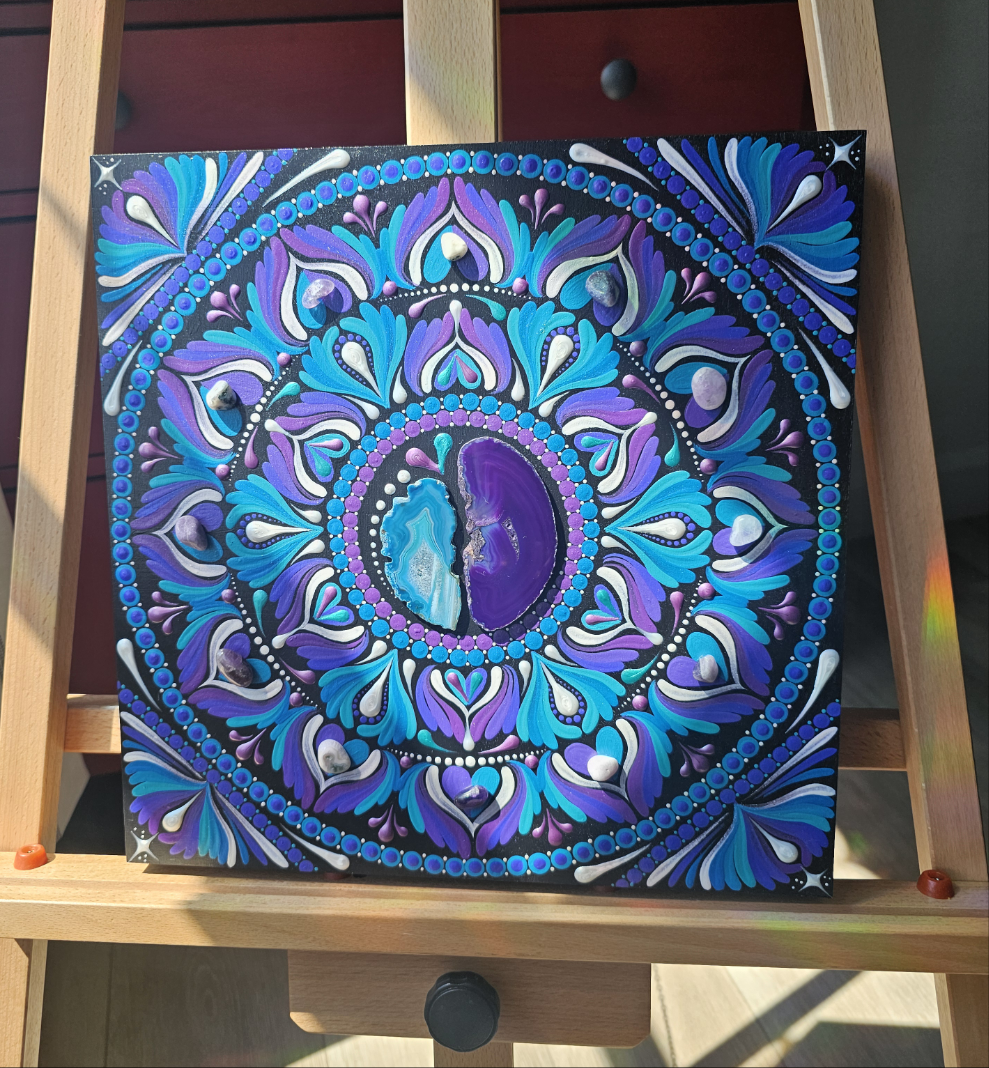 Mandala ~ Fracture💜💙