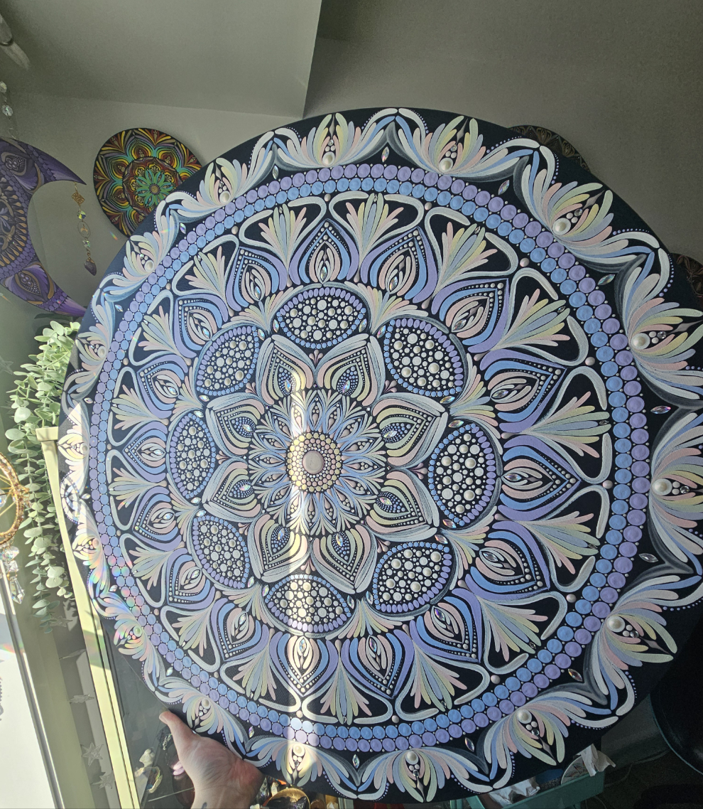 Mandala Coeur de Cristal ✨