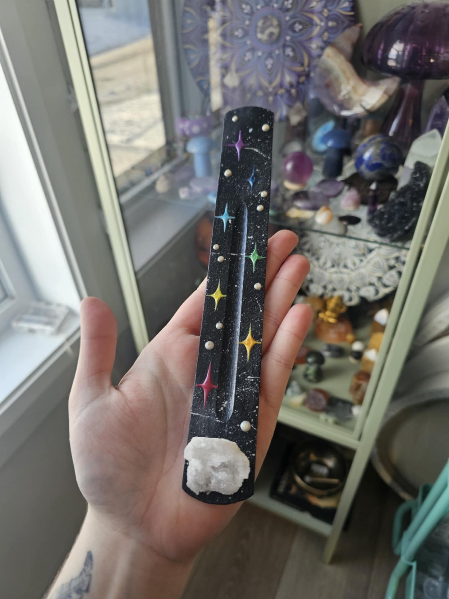 Chakras Star Incense Holder