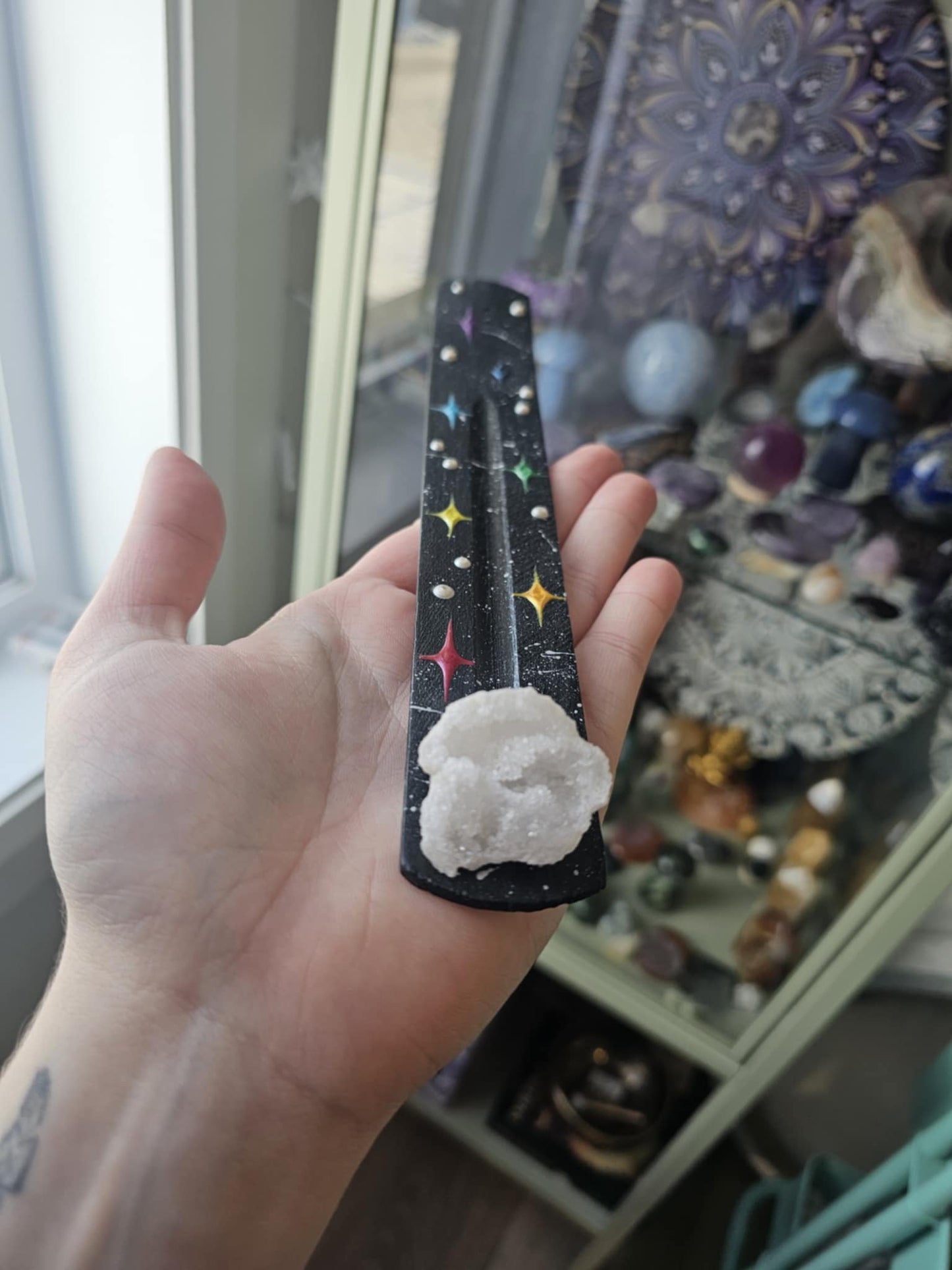 Chakras Star Incense Holder