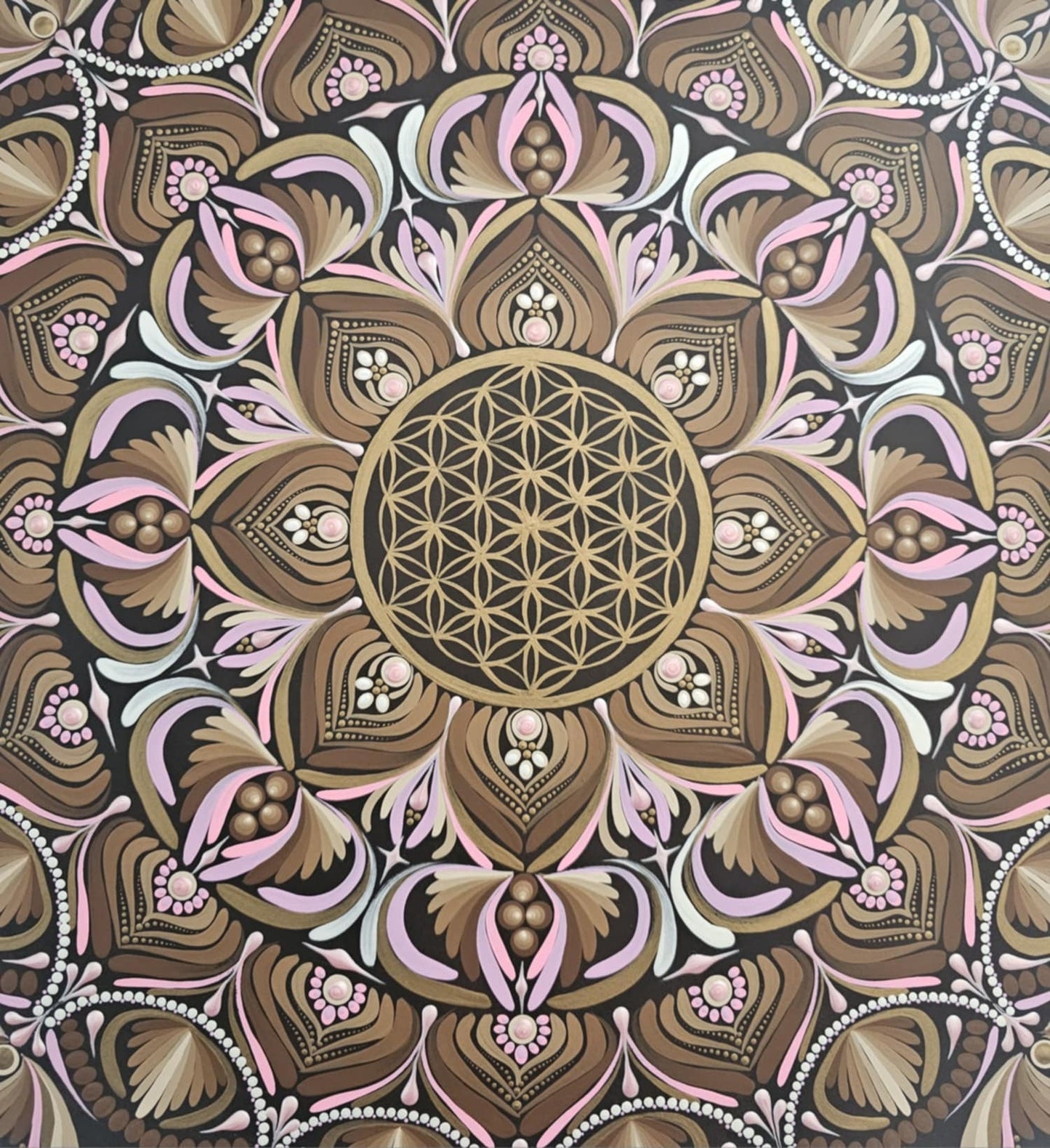 Sacred Feminine 24 inches on wood