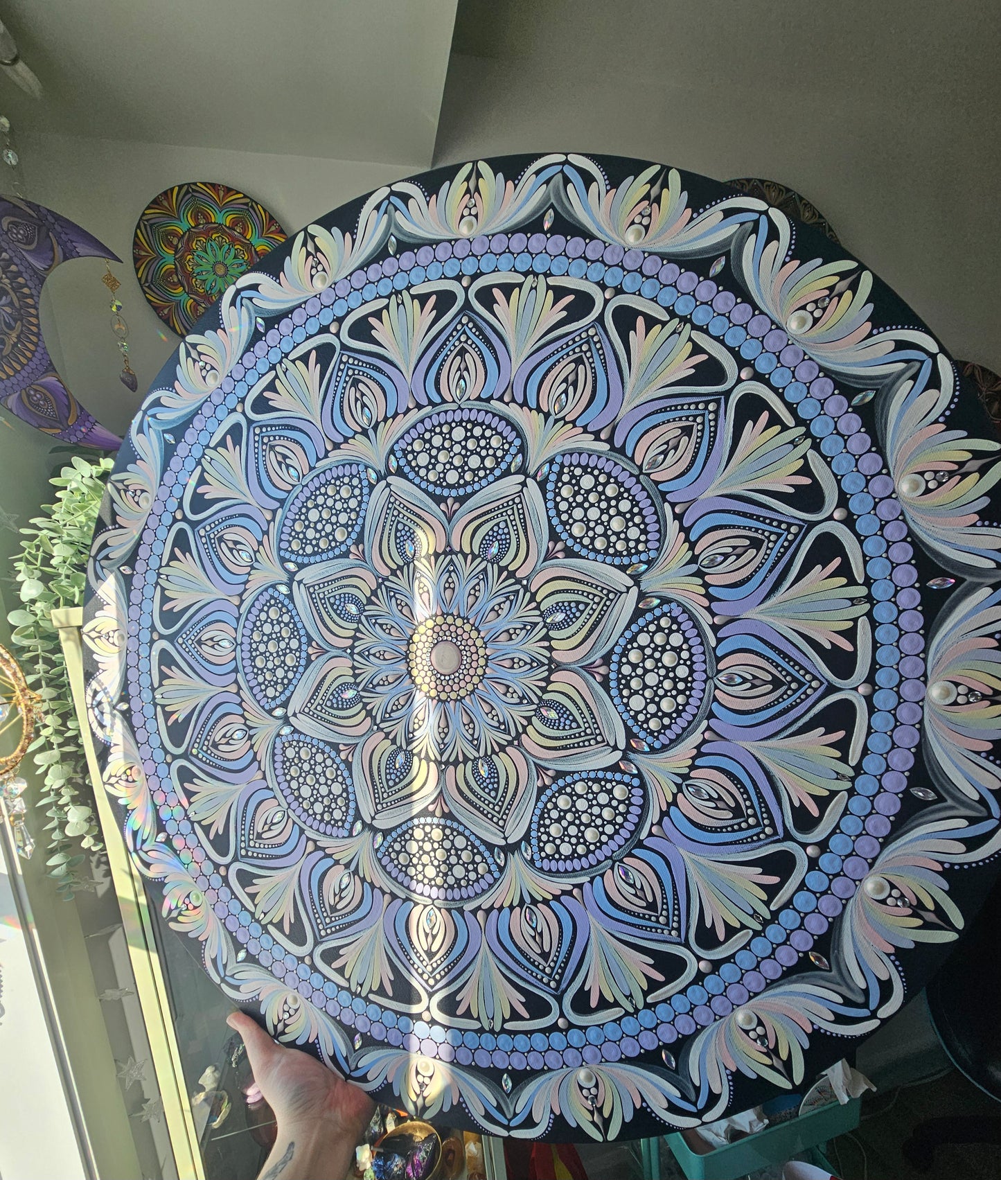 Mandala Coeur de Cristal ✨