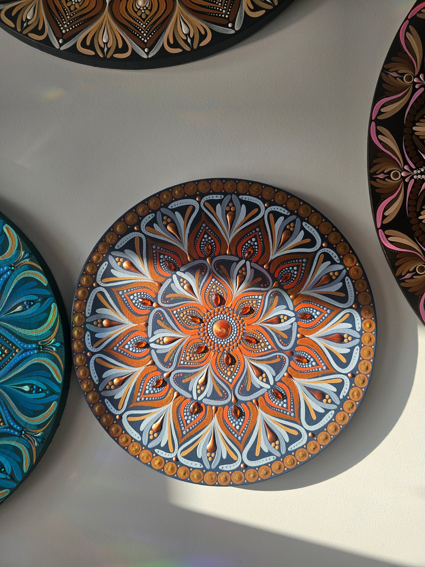 Mandala Argile d'Azure