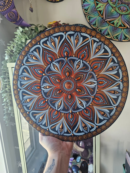 Mandala Argile d'Azure
