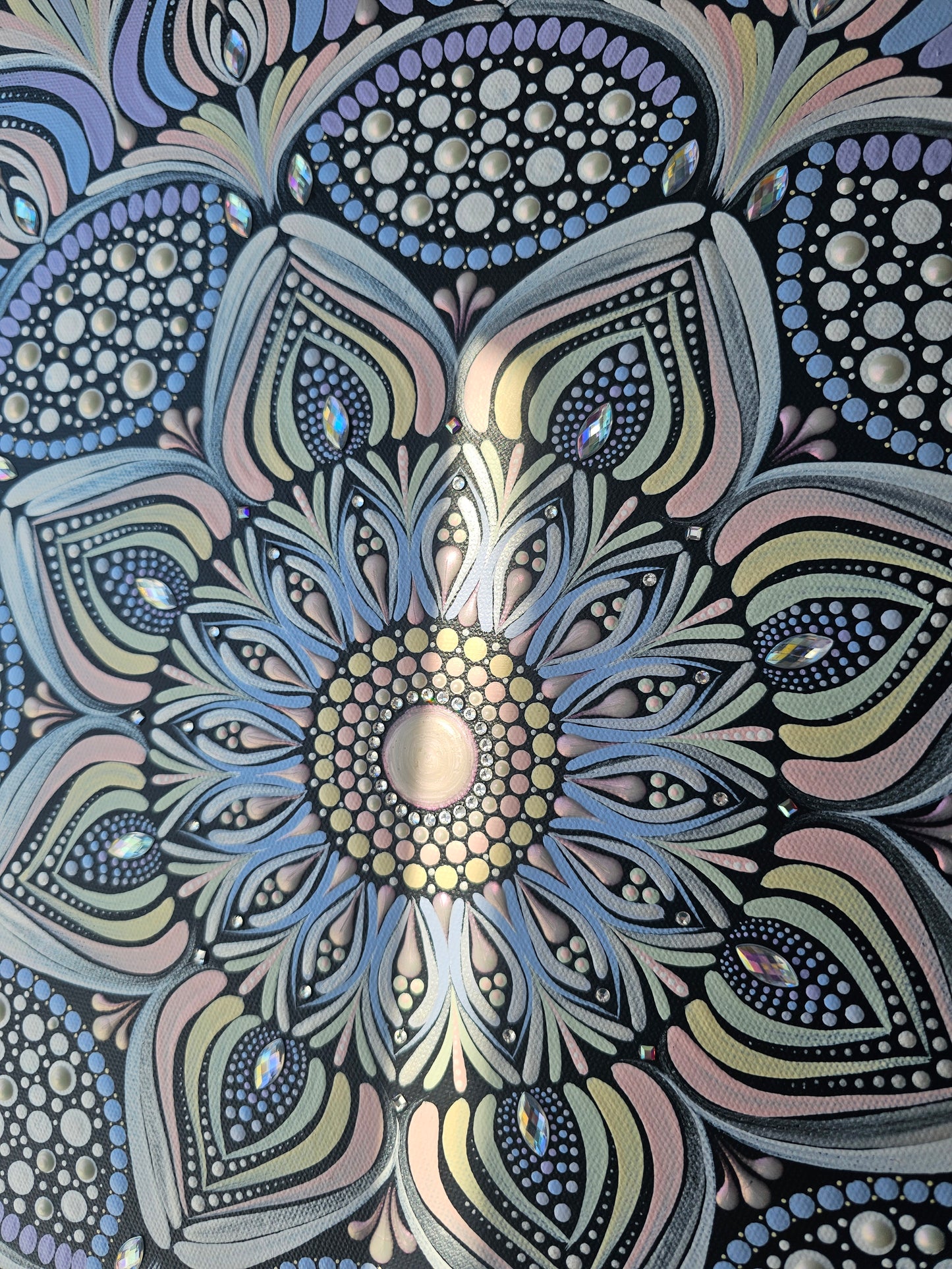 Mandala Coeur de Cristal ✨