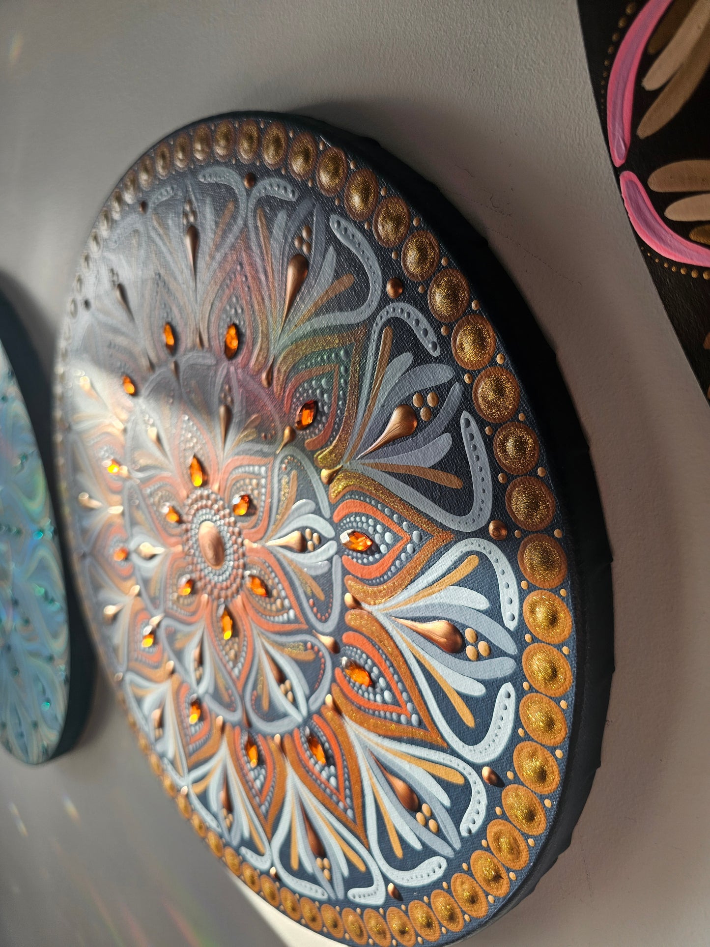 Mandala Argile d'Azure