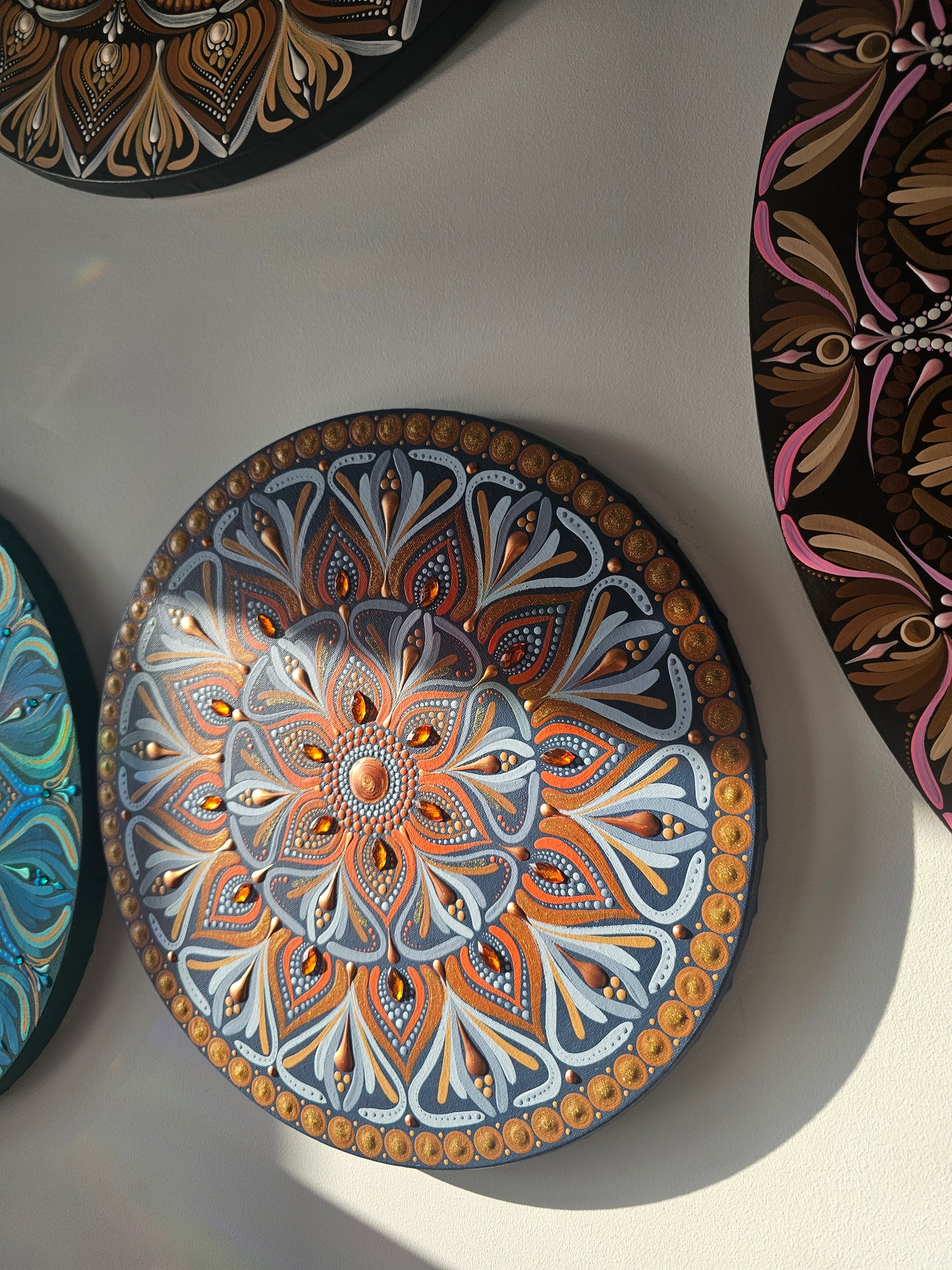 Mandala Argile d'Azure