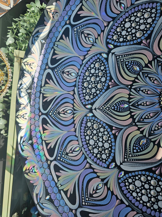 Mandala Coeur de Cristal ✨